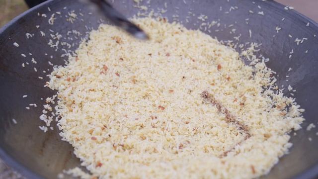 【超小厨】2块腊肉1个鸡蛋，来锅“黄金蛋炒饭”，真香！又想吃岳母的鸡了！/超小厨炒米/炒饭/蛋炒饭/ChefChao Egg Fried Rice