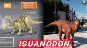 Jurassic World Dinotracker Mattel Toys Vs Jurassic World Evolution 2 ALL DINOSAURS Tyrannosaurus Re