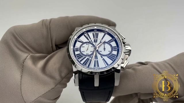 Roger Dubuis Excalibur Chronograph 46 Mm Silver Dial EX45-78-90-00/01R00/B смотреть онлайн