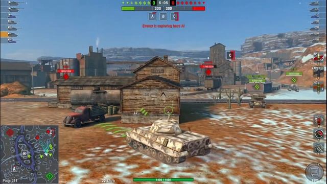 WoT Blitz P.44 Pantera Gameplay 2 Loses 1 Win! смотреть онлайн