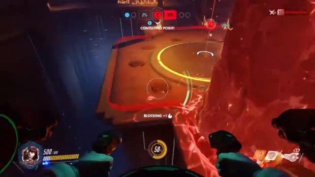 WHAT A CLUTCH!! INTENSE D.Va Overwatch Gameplay | Megalodon MF4 смотреть онлайн