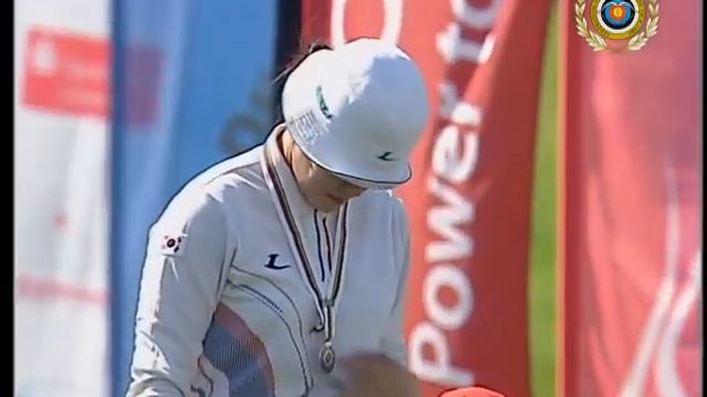 Recurve women's podium | Leipzig 2007 World Archery Championships смотреть онлайн