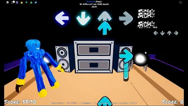 Funky Friday Vs huggy Wuggy (Experiment 1-0-06 The Prototype) смотреть онлайн