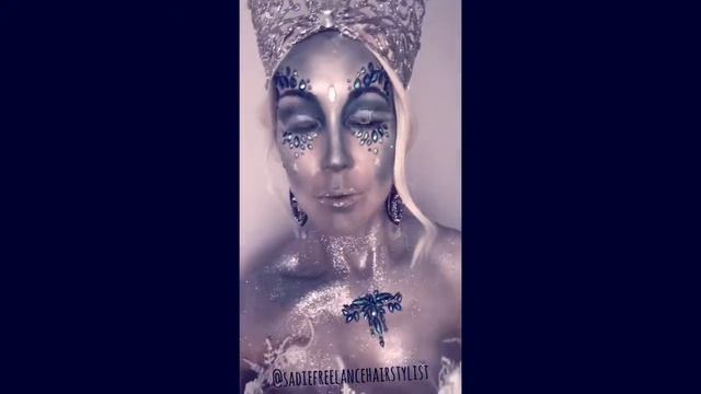 Snow Queen - Christmas make up by Sadie McInnes смотреть онлайн