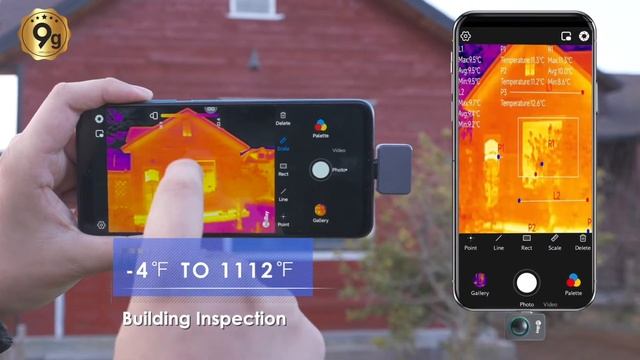 InfiRay P2pro Thermal Camera| 9g World's Smallest Thermal Camera смотреть онлайн