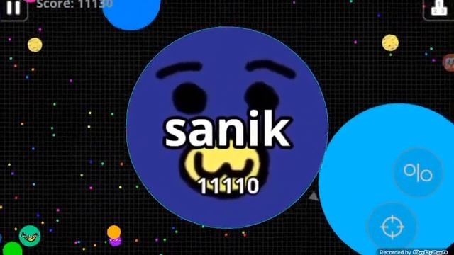Sanik покорил Сервер Agar.io (23К массы) смотреть онлайн