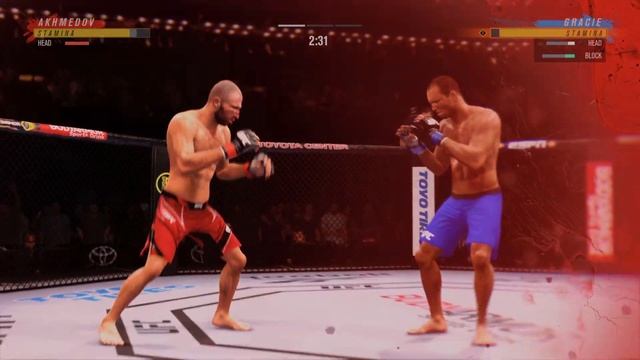 UFC 4 Welterweight: Omari Akhmedov vs Royce Gracie смотреть онлайн