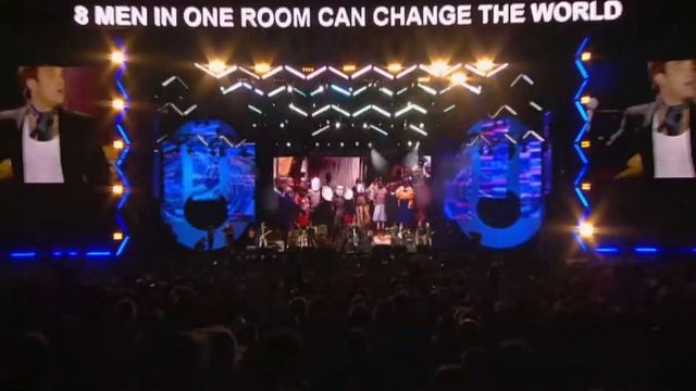 Robbie Williams - Live 8 2005 We Will Rock You   Let Me Entertain You FullHD