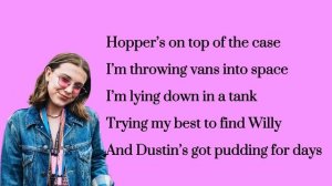 Millie Bobby brown recap rap song lyrics| made by me
