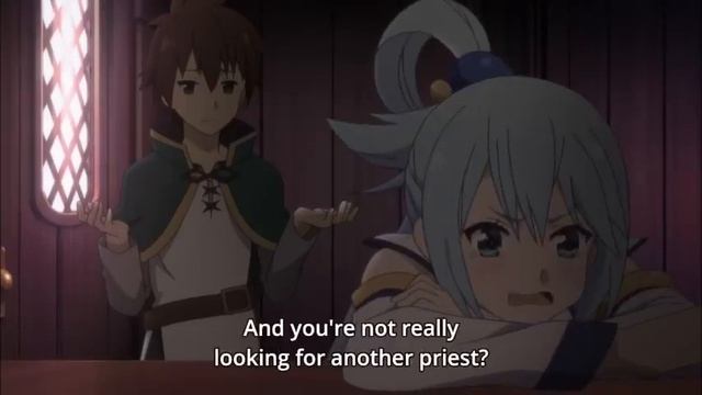 Konosuba~ Eris's chest is just a cushion смотреть онлайн