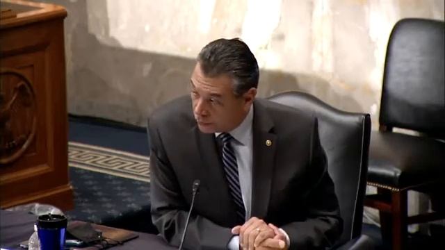 Sen. Alex Padilla | SolarWinds Supply Chain Attack Hearing | HSGAC Committee смотреть онлайн
