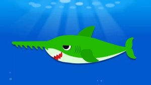 What color shark am I? | Rainbow-Colored Shark | Drawing | Baby Shark? Sturgeon? | NINIkids