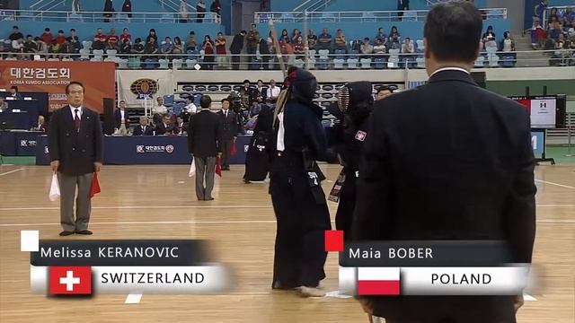 17th World Kendo Championships 6ch M.KERANOVIC(SUL) vs M.BOBER(POL) смотреть онлайн