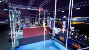 Шоу "Суперниндзя" 3 сезон Международный| 3D-render полосы препятствий 2024