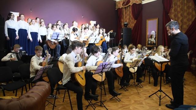 2024.04.21 Выступление воспитанников муз. школы «Римского Корсакова». 06 - «Ноченька» смотреть онлайн