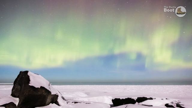 Northern Lights (Aurora Borealis) Time Lapse смотреть онлайн