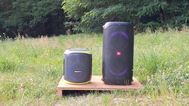 Hopestar Party130 vs JBL Partybox110 outdoors 120W vs 160W смотреть онлайн