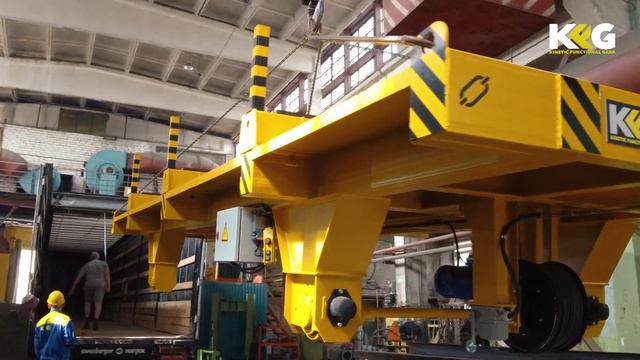 Рельсовая телега KFG. Грузоподъемность 5 т/ Rail Trolley KFG. Load capacity 5 tons смотреть онлайн