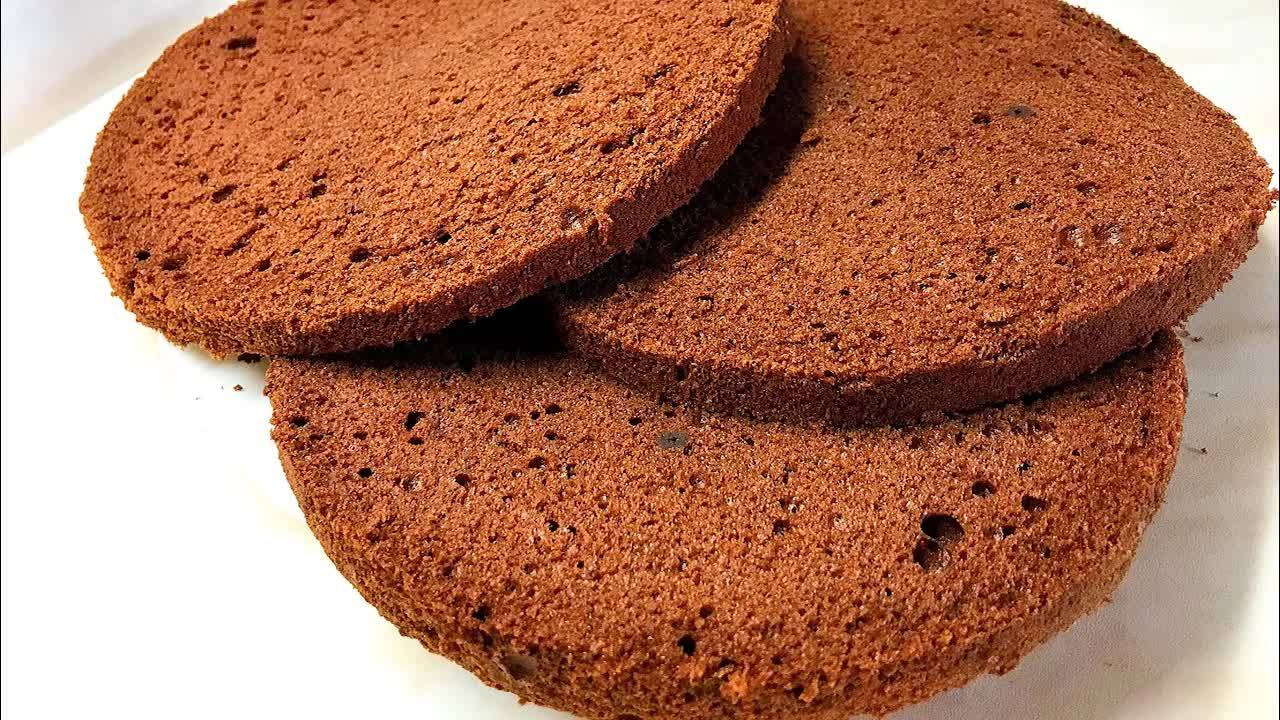 Шоколадный бисквит без весов — просто и вкусно! смотреть онлайн