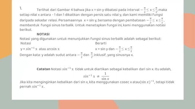 Kel 17.Invers Trigonometric Fungtion смотреть онлайн