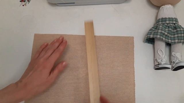 Интерьерно-текстильная куколка "Кнопка". смотреть онлайн