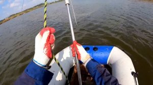 Осенний карась  по 3 штуки за один подъем на паук подъёмник. #рыбалка #fishing