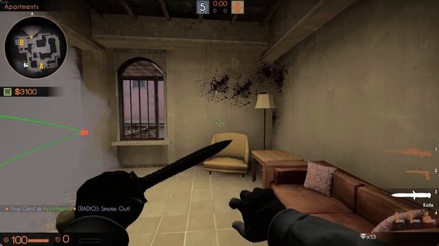 CS GO Tutorials - One-way Smokes on Mirage B side #2015 смотреть онлайн
