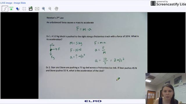 Intro To Newton's 2nd Law
