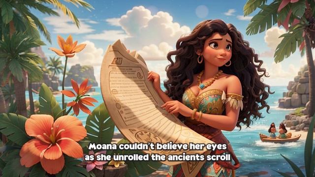 ♡ Disney Princess Moana's Tropical Fashion - Bedtime Story for Kids смотреть онлайн