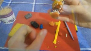 ФНАФ! Как слепить Олд Чику из пластилина? FNAF. Old Chica.