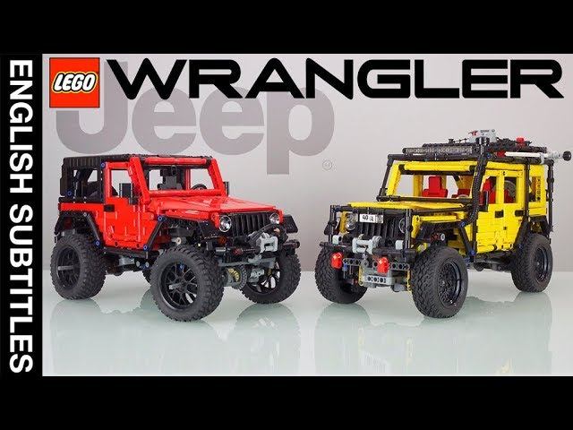 LEGO Technic JEEP Wrangler Review + my MODs preview with Madoka (TURN ON SUBS) смотреть онлайн
