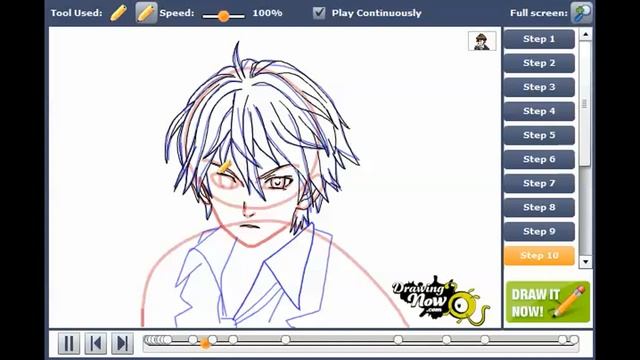 How to draw Shu Ouma from Guilty Crown смотреть онлайн