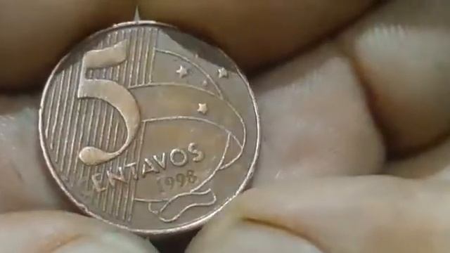🪙📀 MOEDA 5 CENTAVOS ANO 1998 👏🪙📀☎️ смотреть онлайн