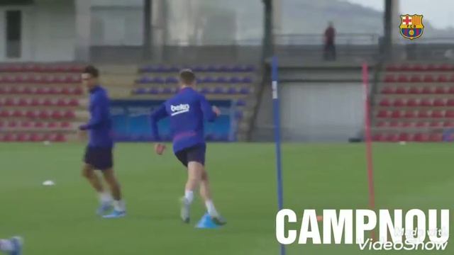 BACK TO WORK WITH NEW FACE Ter stegen,saurez,Alena and de jong смотреть онлайн