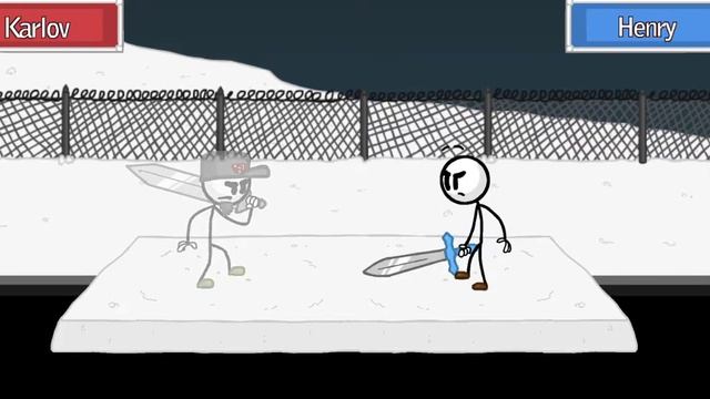 Henry Stickmin спасаясь от комплекса