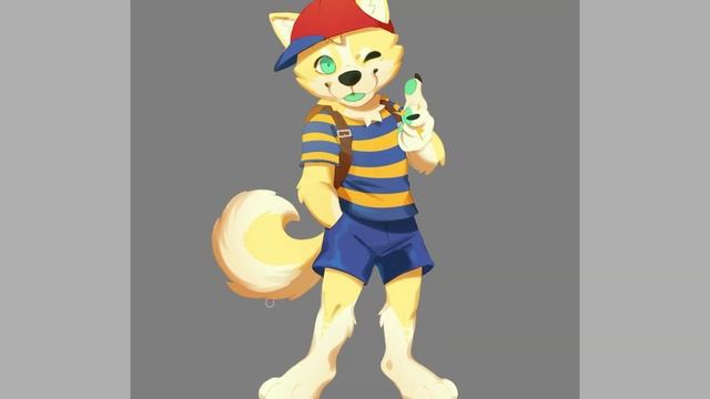 SAI SPEEDPAINT! Kyo the Husky as Ness (Chibi Furry OC Commission) смотреть онлайн