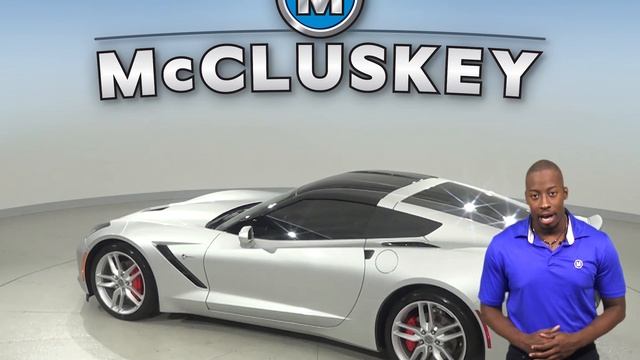 A99226GP Used 2016 Chevrolet Corvette Stingray RWD 2D Coupe Silver Test Drive, Review, For Sale - смотреть онлайн
