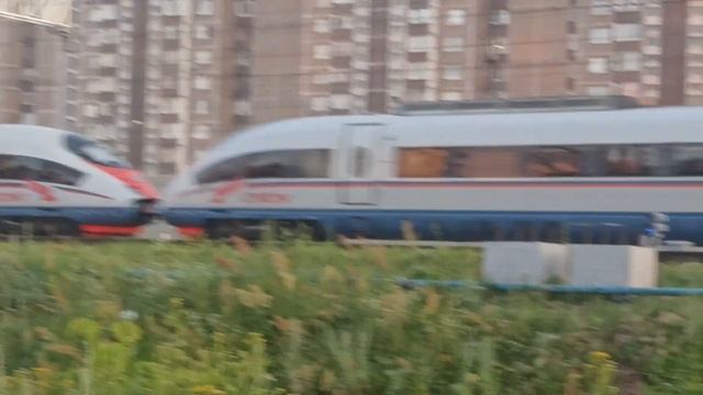 Высокоскоростной электропоезд "САПСАН" с рейсом №777А "Санкт-Петербург - Москва" смотреть онлайн