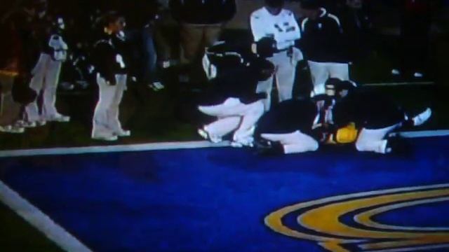 Jahvid Best injury during the game vs. OSU 2009 смотреть онлайн