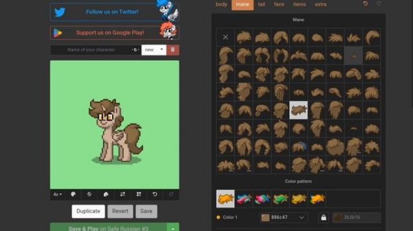 🍓делаю скин с помощью ~pinterest~ /pony town @pelmeshekpelmenev🍓