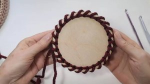 Необычная обвязка для донышка.