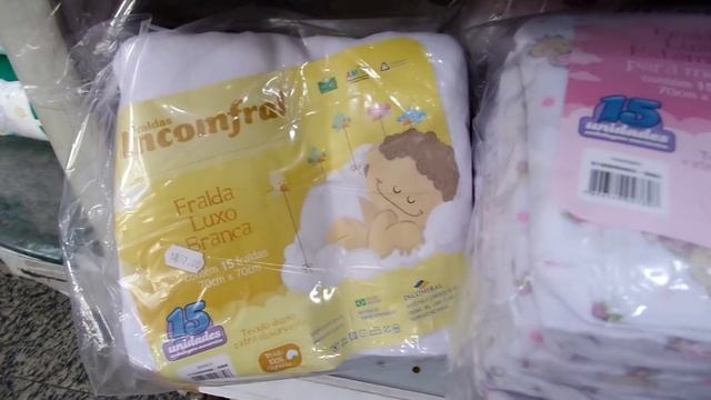 FRALDAS DE PANO ESTAMPADA E LISA-RITA BABY-BRÁS смотреть онлайн