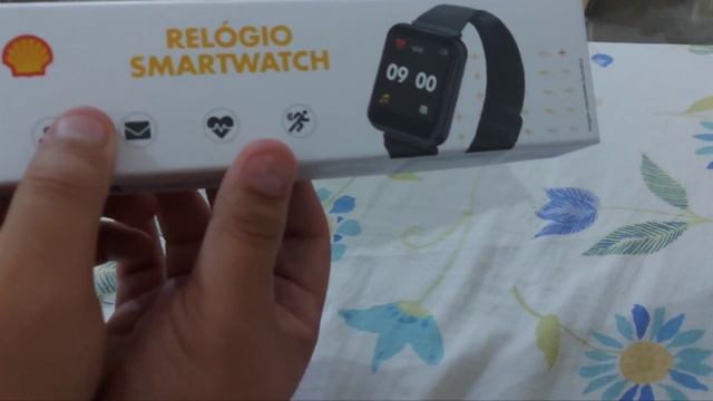 Produtos Exclusivos Da SHELL - Smartwatch E Mini Fone Bluetooth