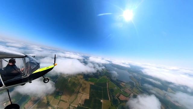 Rans S6 Coyote microlight - cloud surfing смотреть онлайн