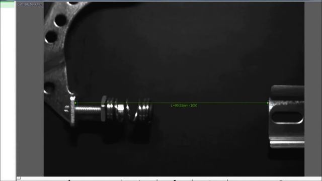 Distance measurement with machine vision software смотреть онлайн
