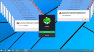 Windows 10 Technical Preview Crazy Error