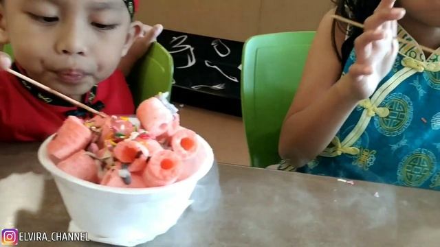 Drama beli es asap snack smoke ping pong korea ,asapnya sampe keluar ke hidung 😀 смотреть онлайн