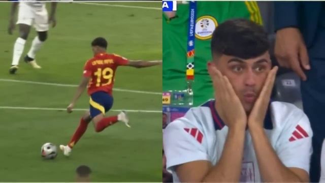 🔥Crazy!! Lamine Yamal goal reaction!! what a goal vs France | Spain vs France Euros Semi final смотреть онлайн