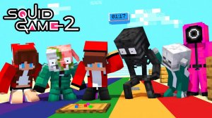 ИГРА КАЛЬМАРА 2 - ИГРАЮТ ДЖЕЙ ДЖЕЙ И МАЙКИ Майнкрафт смотреть мультики анимация Майзена