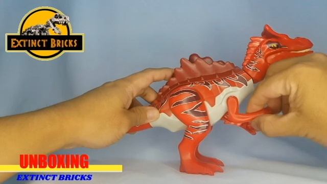 CRYLOSTEGOSPINOSAURUS LEGO COMPATIBLE FIGURE JURASSIC WORLD DINOSAUR смотреть онлайн